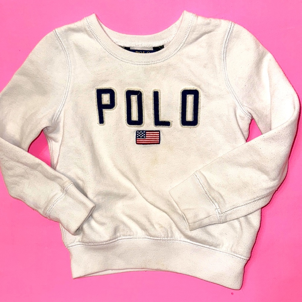 Girl polo sweatshirt